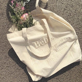 刺繍ロゴトートバッグ