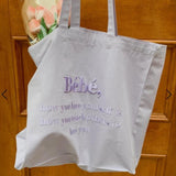 刺繍ロゴトートバッグ