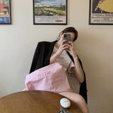 刺繍ロゴトートバッグ