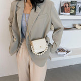 2wayパールミニボックスバッグ