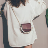 2wayパールミニボックスバッグ