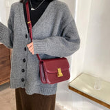 スクエアショルダーバッグ