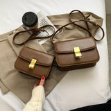 スクエアショルダーバッグ