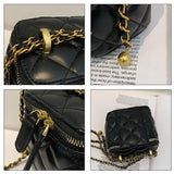 キルトミニバニティバッグ