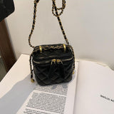 キルトミニバニティバッグ