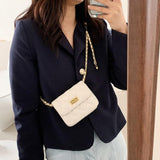 GOLDボールチェーンキルティングバッグ