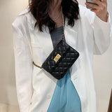 GOLDボールチェーンキルティングバッグ