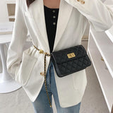 GOLDボールチェーンキルティングバッグ