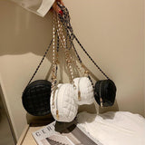 サークルキルトバッグ