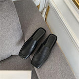 スクエアトゥローファー