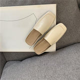 スクエアトゥローファー