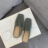 スクエアトゥローファー