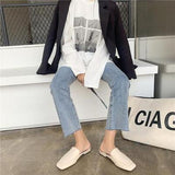 スクエアトゥローファー