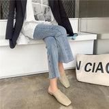 スクエアトゥローファー