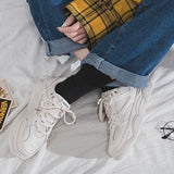 シンプルタグスニーカー