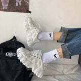 厚底ダッドスニーカー