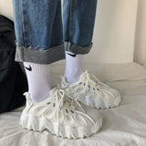 厚底ダッドスニーカー