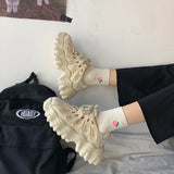 厚底ダッドスニーカー