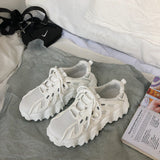 厚底ダッドスニーカー