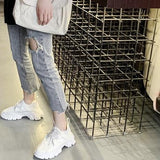 シンプル厚底スニーカー