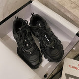 クロスデザインダットスニーカー