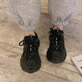 クロスデザインダットスニーカー