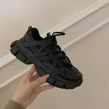 クロスデザインダットスニーカー