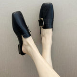 フラットパンプス/ミュール