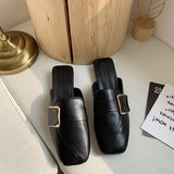 フラットパンプス/ミュール