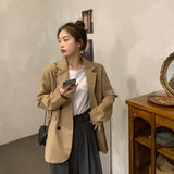 シンプルダブルジャケット