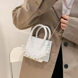 パールチェーンハンドバッグ