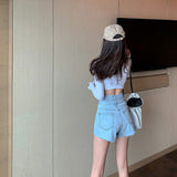 デザインベルトショートパンツ