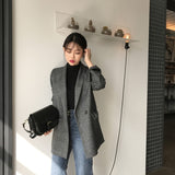 グレンチェックテーラードジャケット