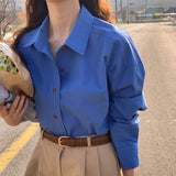 ワンポイントカフスシャツ