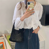 メッシュトートバッグ