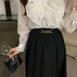 フレアロングスカート