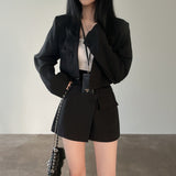 ショートジャケット+ショートパンツ