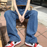 刺繍ビスチェデニムセットアップ