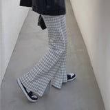 千鳥柄ニットパンツ