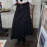 ダブルベルトスカート