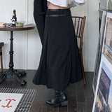 ダブルベルトスカート