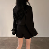 ショートジャケット+ショートパンツ