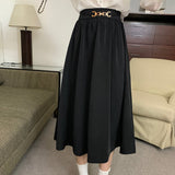 フレアロングスカート