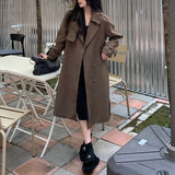 ダブルロングスプリングコート