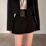 ショートジャケット+ショートパンツ