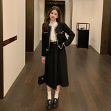 エレガントニットジャケット