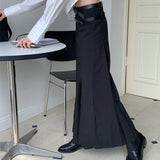 ダブルベルトスカート