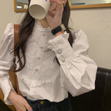レースブザムブラウス
