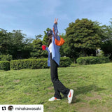 フロントスリットストレッチパンツ