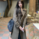 ダブルロングスプリングコート